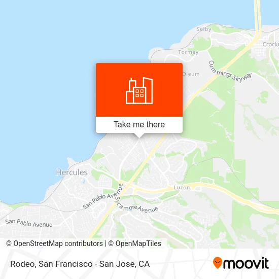 Rodeo map