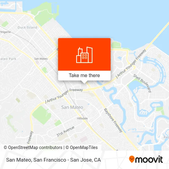 San Mateo map