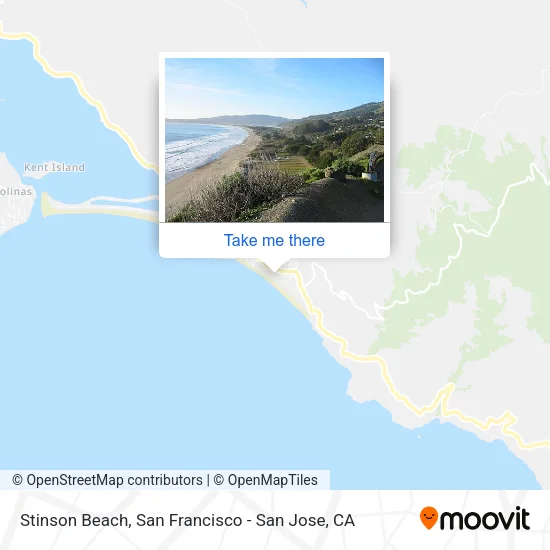 Stinson Beach map