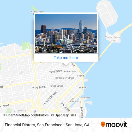 Financial District map