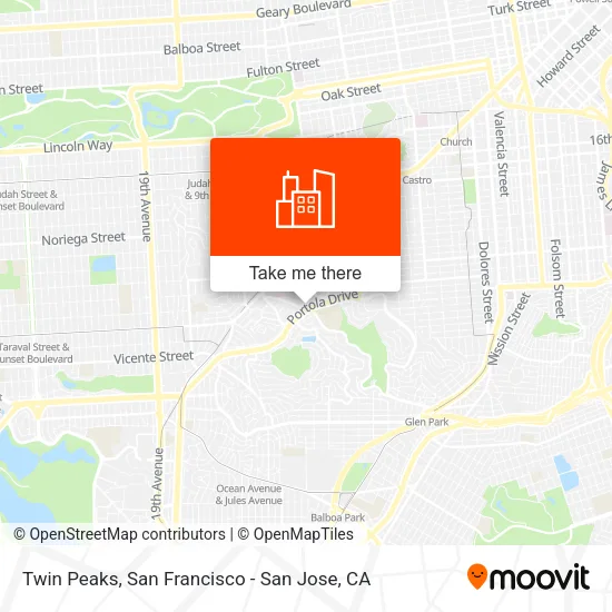 Twin Peaks map