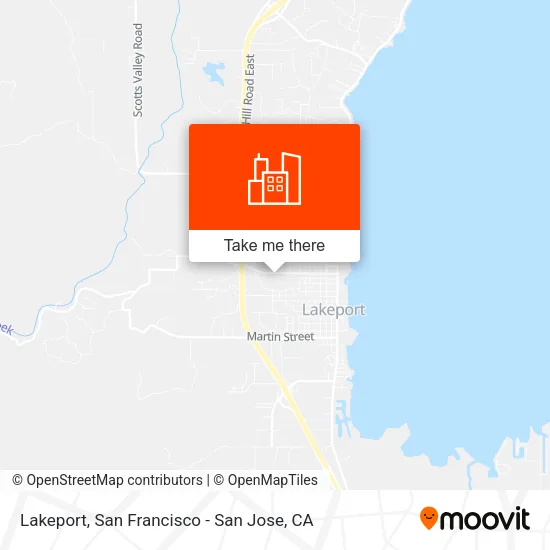 Lakeport map