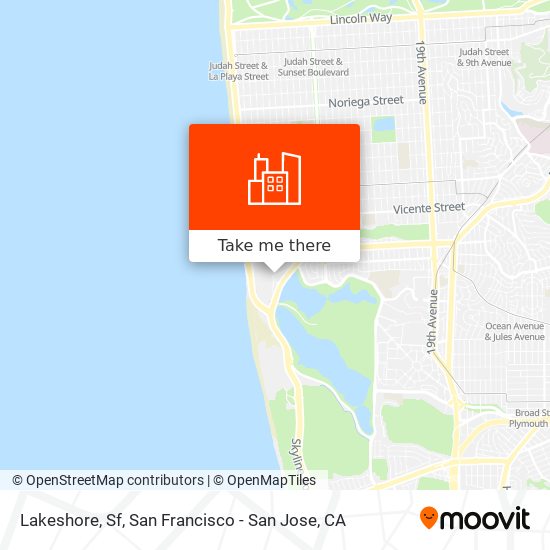 Lakeshore, Sf map