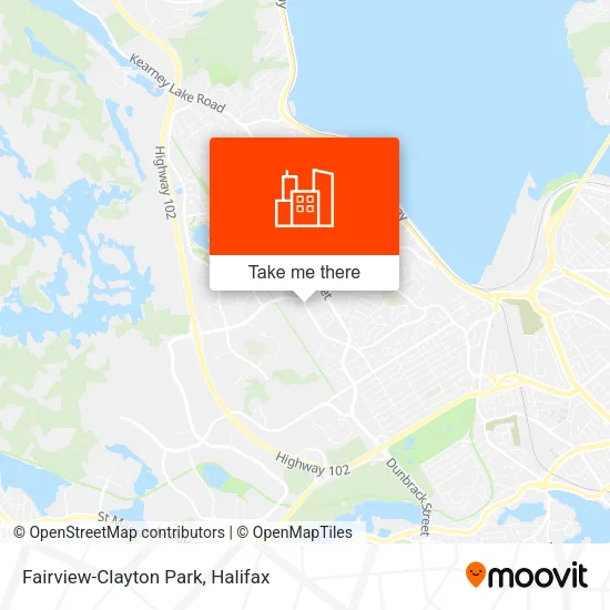 Fairview-Clayton Park map