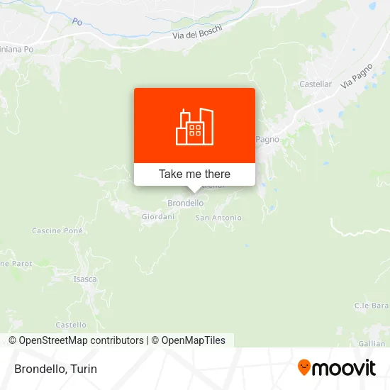 Brondello map