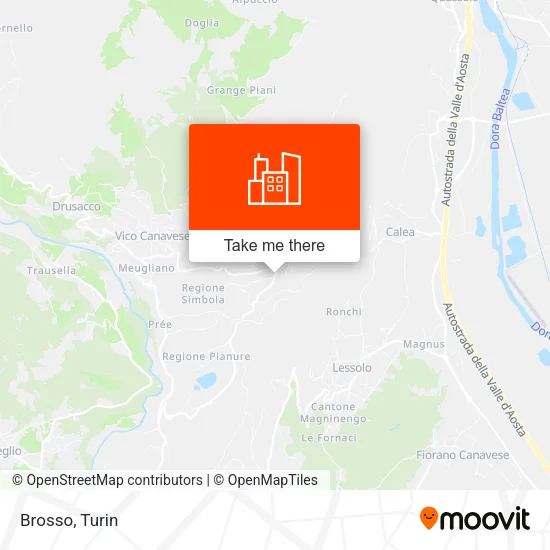 Brosso map