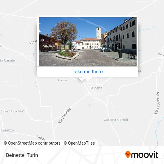 Beinette map