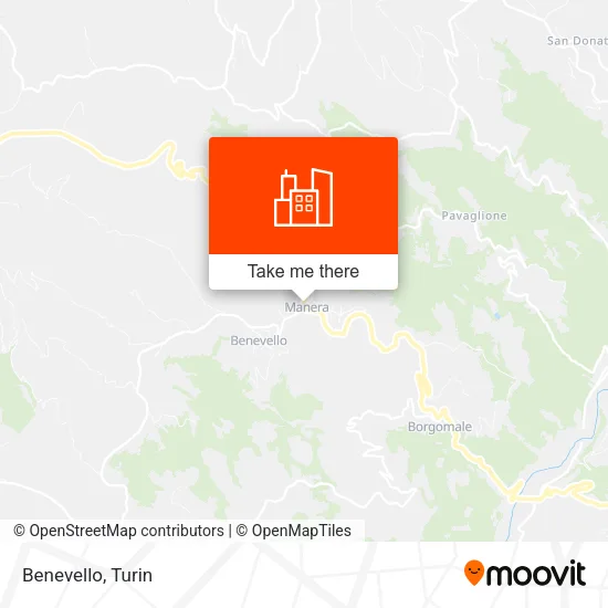 Benevello map