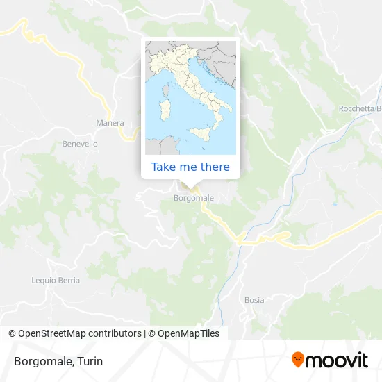 Borgomale map
