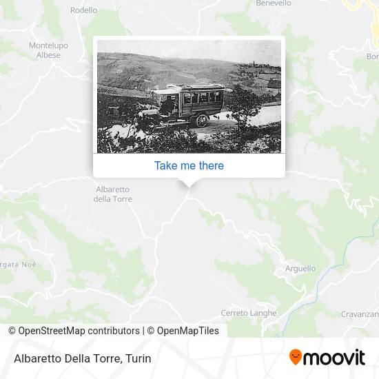 Albaretto Della Torre map