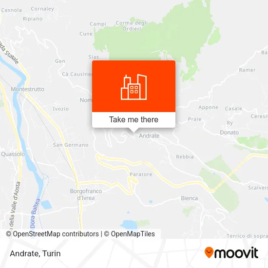 Andrate map