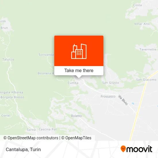 Cantalupa map