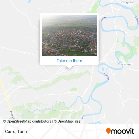Carrù map