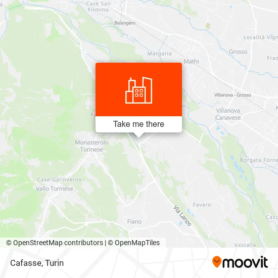 Cafasse map