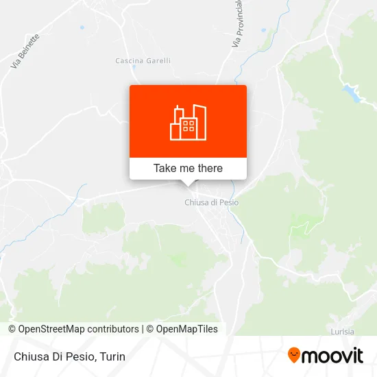 Chiusa Di Pesio map
