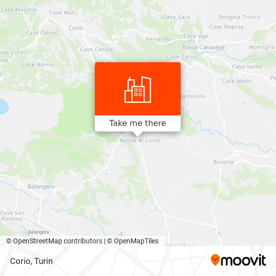 Corio map