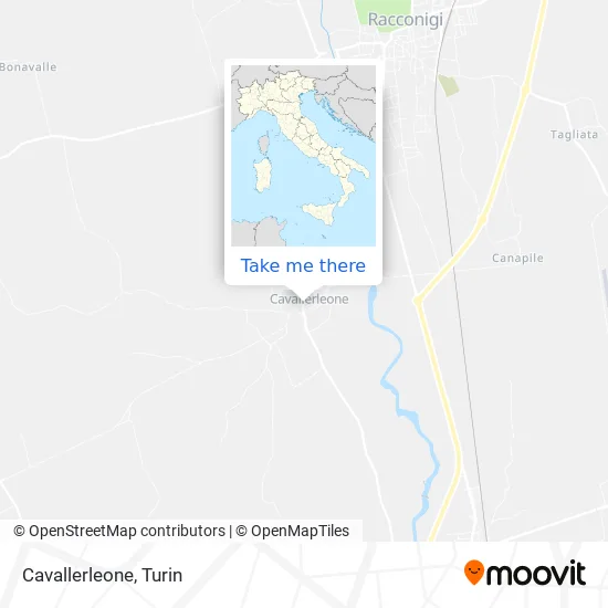 Cavallerleone map