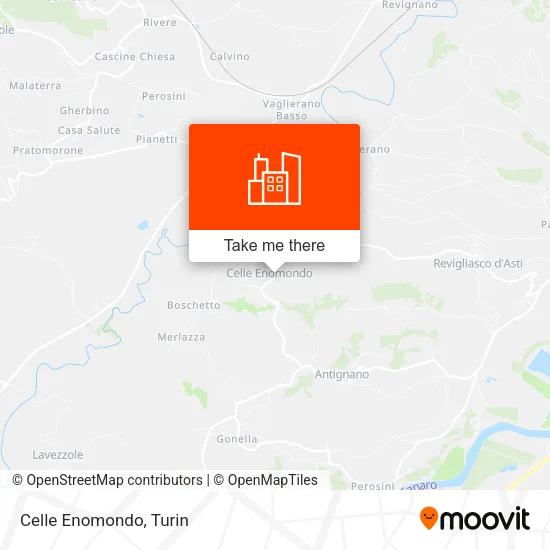 Celle Enomondo map