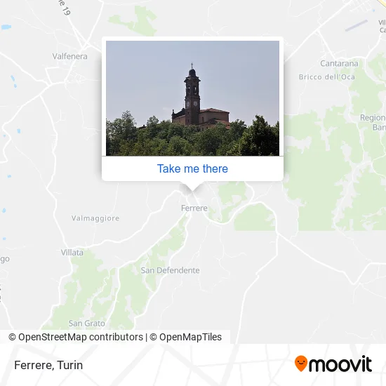Ferrere map