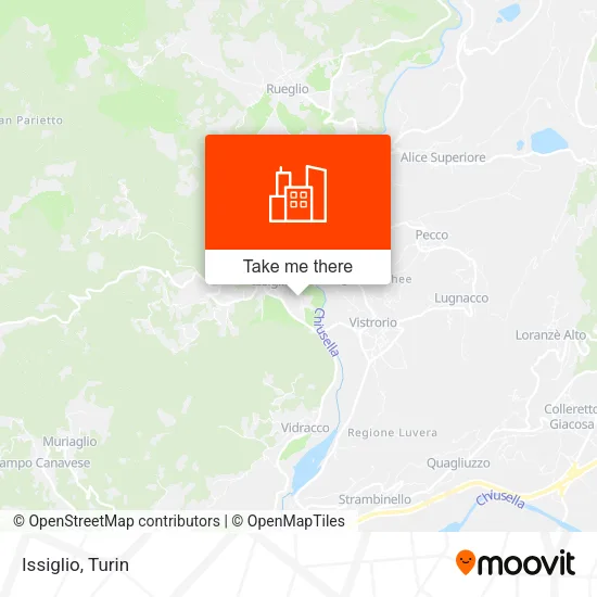 Issiglio map