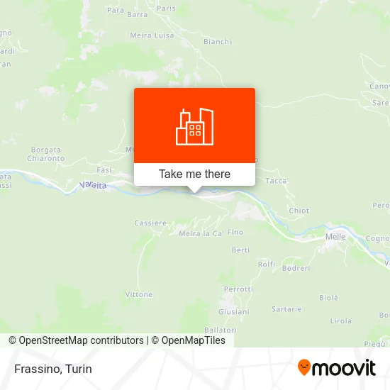 Frassino map