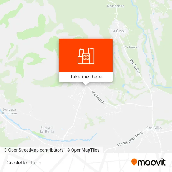 Givoletto map