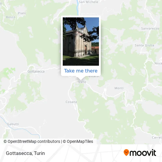 Gottasecca map