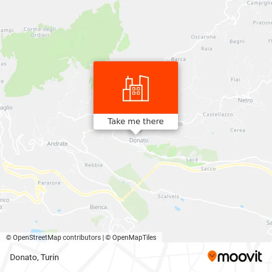 Donato map