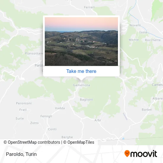 Paroldo map