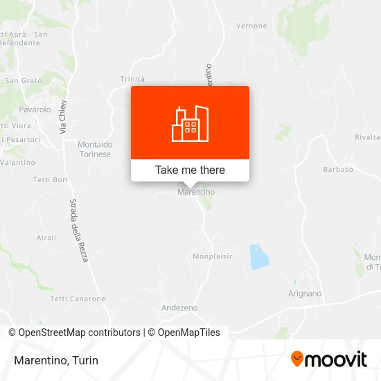 Marentino map