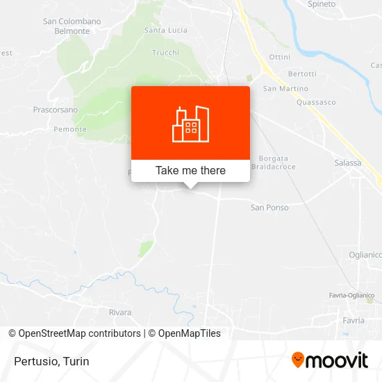 Pertusio map
