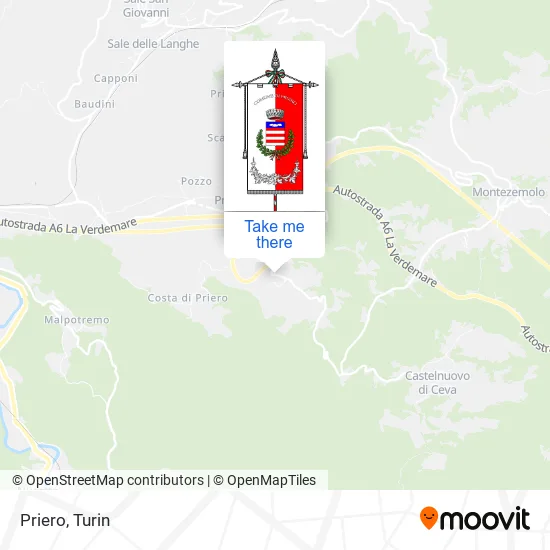 Priero map