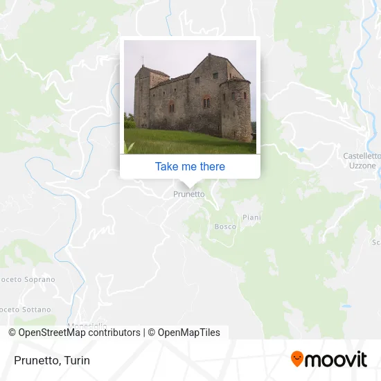Prunetto map