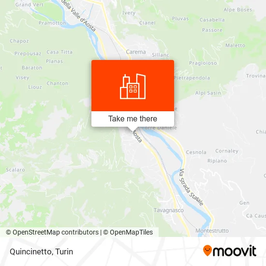 Quincinetto map