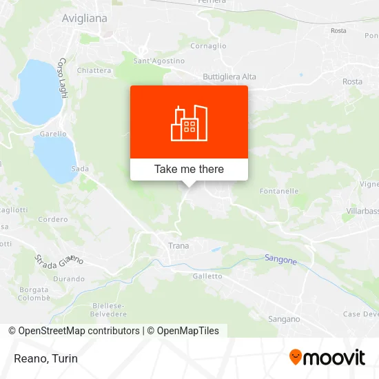 Reano map
