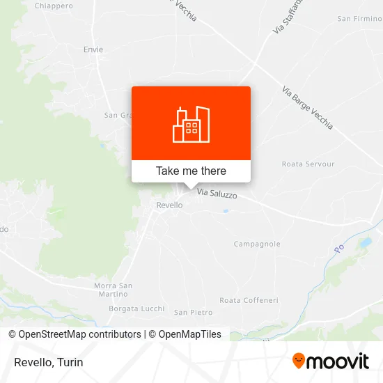 Revello map