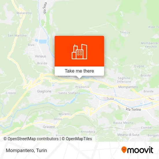 Mompantero map