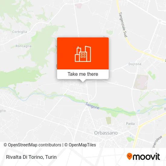Rivalta Di Torino map