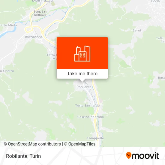 Robilante map