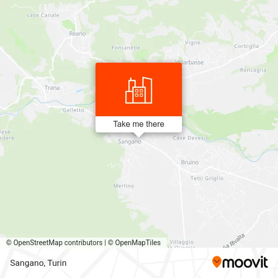 Sangano map