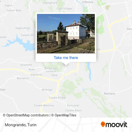 Mongrando map
