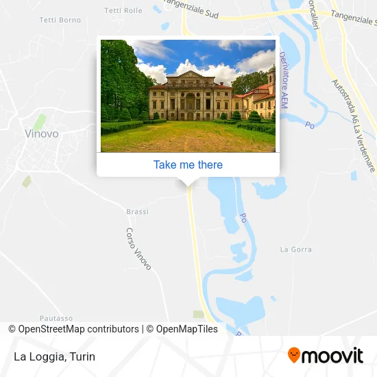 La Loggia map