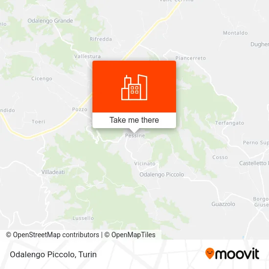 Odalengo Piccolo map