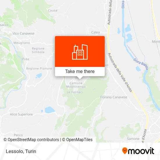 Lessolo map