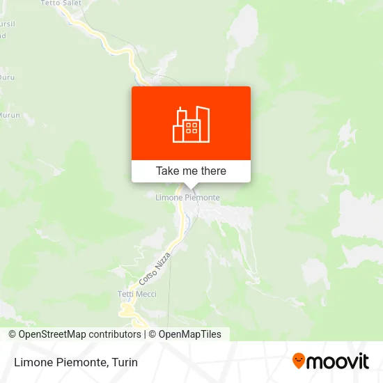 Limone Piemonte map
