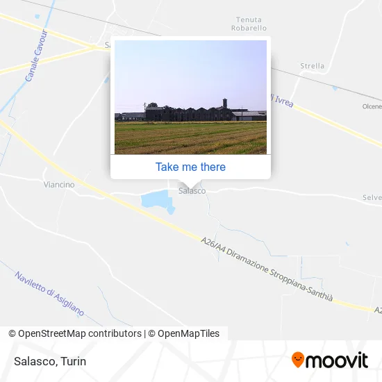Salasco map