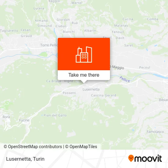 Lusernetta map