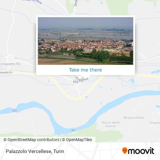Palazzolo Vercellese map