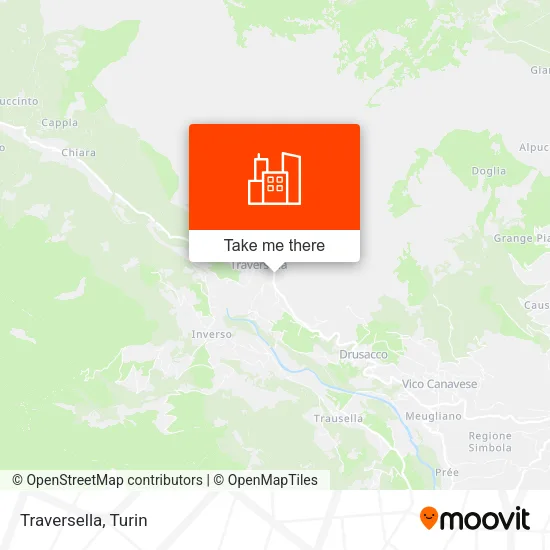 Traversella map