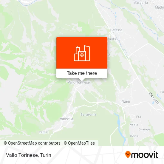 Vallo Torinese map